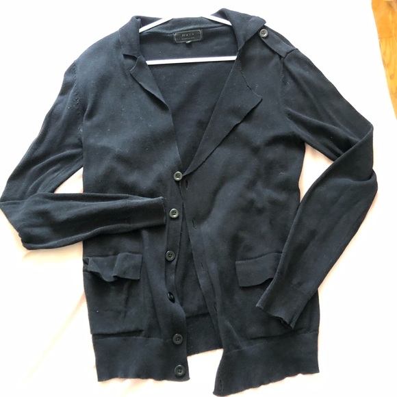 F21 Men Cardigan (Navy) - Picture 5 of 5